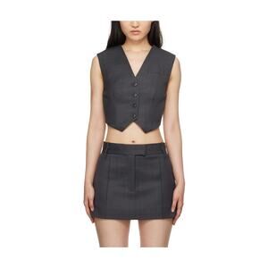 Camilla And Marc 'Atlanta' Black Vest Size S